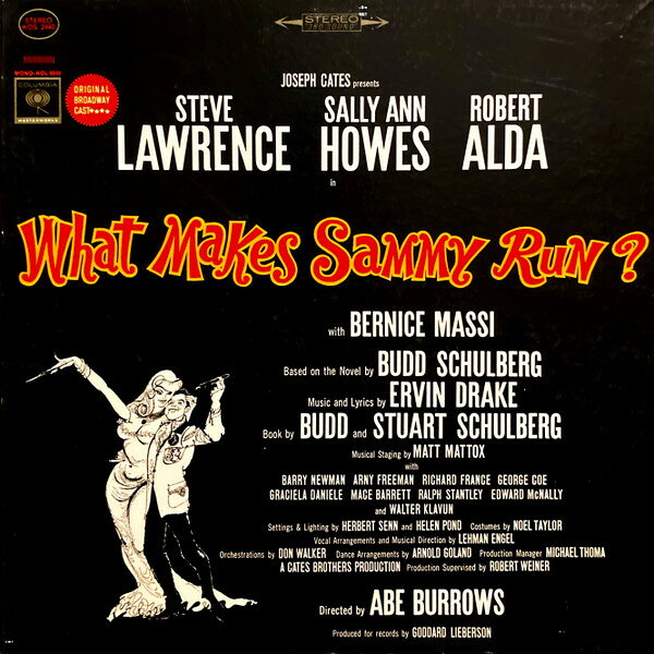 【中古】米LP Ervin Drake /, Steve Lawrence What Makes Sammy Run KOS2440 Columbia Masterworks /00260