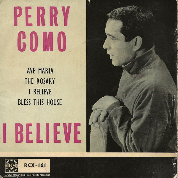 【中古】7” Perry Como I Believe RCX161 RCA Victor /00080