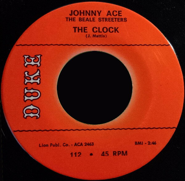 ����š���7" Johnny Ace The Clock / Aces Wild 112 Duke /00080