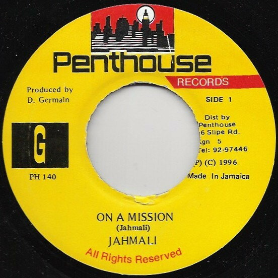【中古】ジャマイカ7" Jahmali On A Mission PH140 Penthouse Records /00080