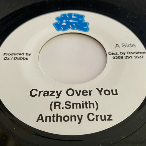 【中古】ジャマイカ7" Anthony Cruz Crazy Over You NONE Wiz Kidz /00080 【中古】ジャマイカ7" Anthony Cruz Crazy Over You NONE Wiz Kidz /00080