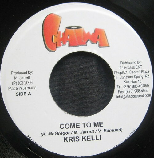 【中古】ジャマイカ7" Kris Kelli / Wayne Marshall Come To Me / Straight As NONE Chalwa /00080 【中古】ジャマイカ7" Kris Kelli / Wayne Marshall Come To Me / Straight As NONE Chalwa /00080