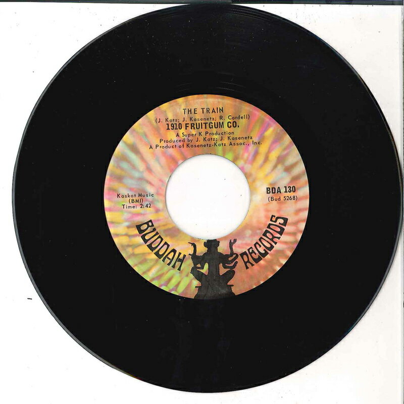 【中古】米7&quot; 1910 Fruitgum Company Train / Eternal Light BDA130 BUDDAH /00080