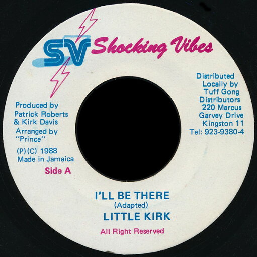 【中古】ジャマイカ7" Little Kirk Ill Be There NONE Shocking Vibes /00080 【中古】ジャマイカ7" Little Kirk Ill Be There NONE Shocking Vibes /00080