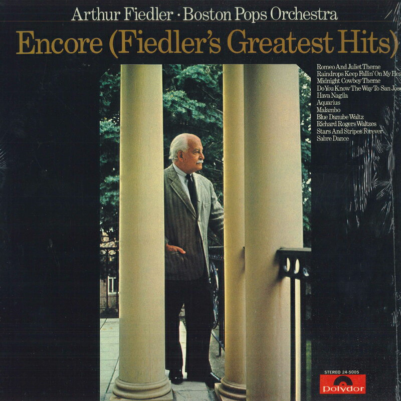 【中古】米LP Arthur Fiedler. Boston Pops Orchestra Encore (Fiedlers Greatest Hits) 245005 POLYDOR /00260