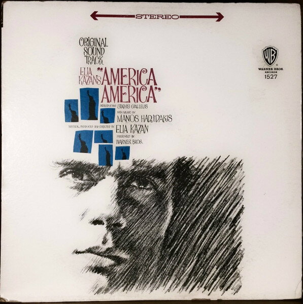 【中古】米LP Ost, Manos Hadjidakis America America WS1527 WARNER BROS. /00260