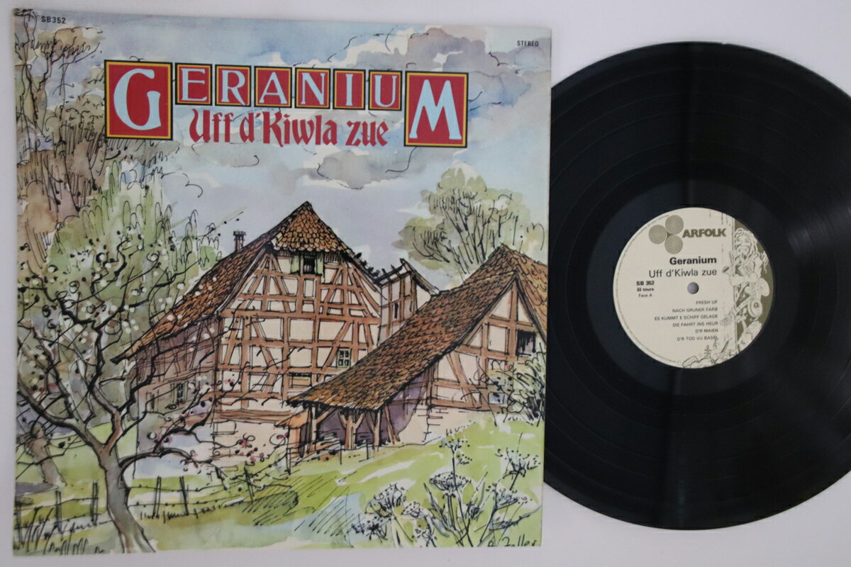 【中古】仏LP Geranium Uff Dkiwla Zue SB352 ARFOLK /00260