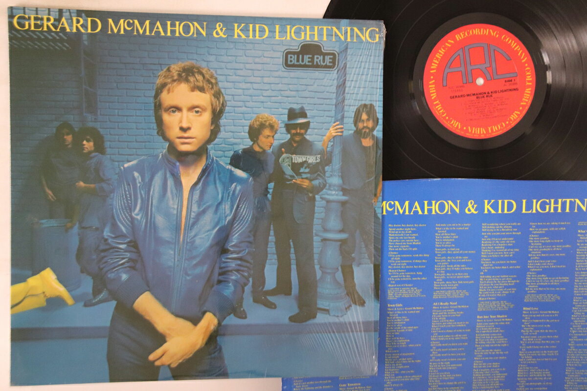 【中古】輸入LP Gerard Mcmahon & Kid Lightning Blue Rue NJC36986 ARC /00260