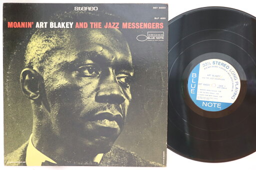 【中古】米LP Art Blakey & The Jazz Messenge Moanin BST84003 BLUE NOTE /00260 【中古】米LP Art Blakey & The Jazz Messenge Moanin BST84003 BLUE NOTE /00260