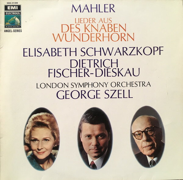 LP Gustav Mahler - Elisabeth Schw Lieder Aus Des Knaben Wunderhorn SMA91699 Die Stimme Seines He /00260