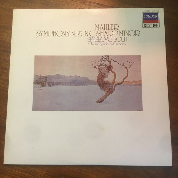【中古】LP ゲオルグ・ショルティ, シカゴ交 マーラー 交響曲 第5番 嬰ハ短調 L20C2029 LONDON recordcity-11207025 RECORD CITY 楽天市場店 パッケージ画像