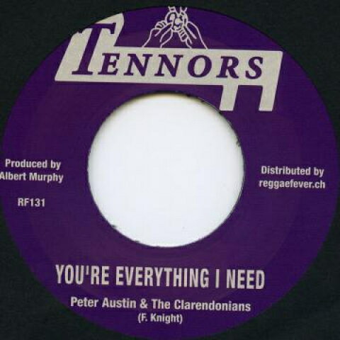 쥳ɥƥ ŷԾŹ㤨֡ڿʡ۲7 Peter Austin, Clarendonians Youre Everything I Need RF131 Tennors/Reggae Fever /00048פβǤʤ3,058ߤˤʤޤ