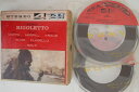【中古】2Reel Tape Verdi, Anna Moffo Rigoletto FTC7008 RCA VICTOR RED SEAL US /00780