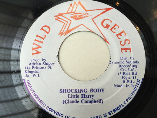 【新品】ジャマイカ7" Little Harry Shocking Body none Wild Geese (Org) /00050 【新品】ジャマイカ7" Little Harry Shocking Body none Wild Geese (Org) /00050