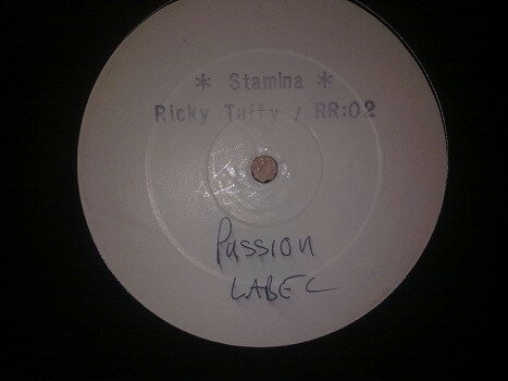 【新品】英12" Ricky Tuffy / Unknown Stamina; Version / Unknown; Version RR002 Blank UK (Org) /00210