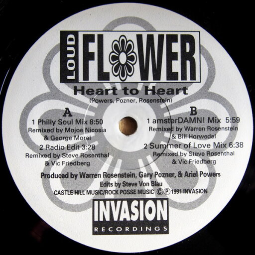 【中古】米12" Loud Flower, Fonda Rae Heart To Heart INV36007 Invasion Recordings /00250 【中古】米12" Loud Flower, Fonda Rae Heart To Heart INV36007 Invasion Recordings /00250