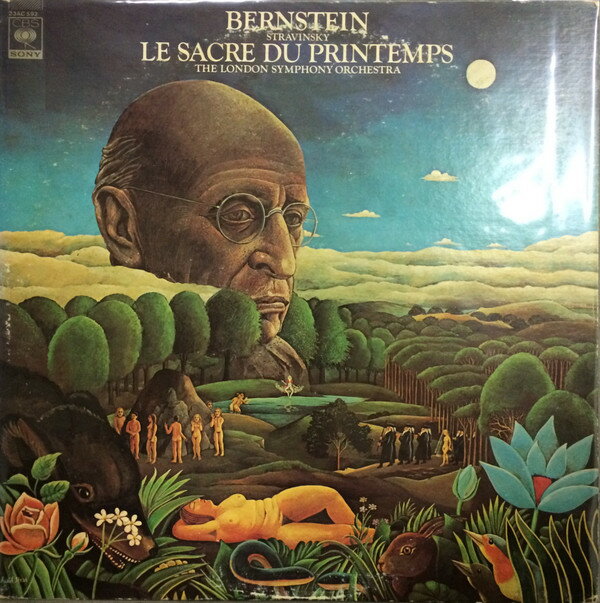 【中古】LP レナード・バーンスタイン,　ロンドン交響楽団 ストラヴィンスキー　バレエ音楽 春の祭典 23AC592 CBS/SONY /00260