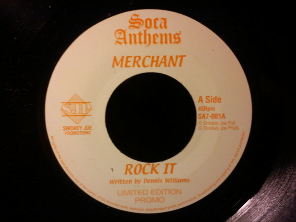 【中古】英7" Merchant Rock It / Ah Commin Too SA7001 Smokey Joe Promotions /00080