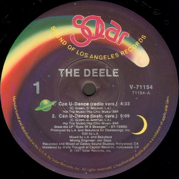 【中古】米12" Deele Can U-dance V71154 SOLAR /00250