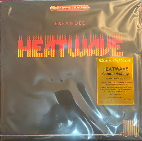 【新品】欧2LP Heatwave Central Heating MOVLP3093 Music On Vinyl 未開封 /00520