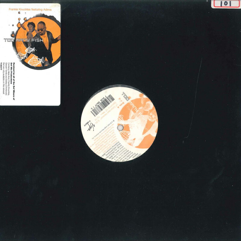 【中古】米12" Frankie Kunckles, Adeva Too Many FISH Y38477 VIRGIN /00250