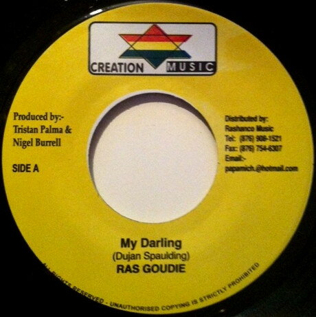 【中古】ジャマイカ7" Ras Goudie My Darling DV006 Creation Star Music /00080 【中古】ジャマイカ7" Ras Goudie My Darling DV006 Creation Star Music /00080