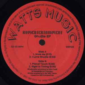 【中古】英12" Romentertainment Shuffle EP WR723 Watts Music /00250