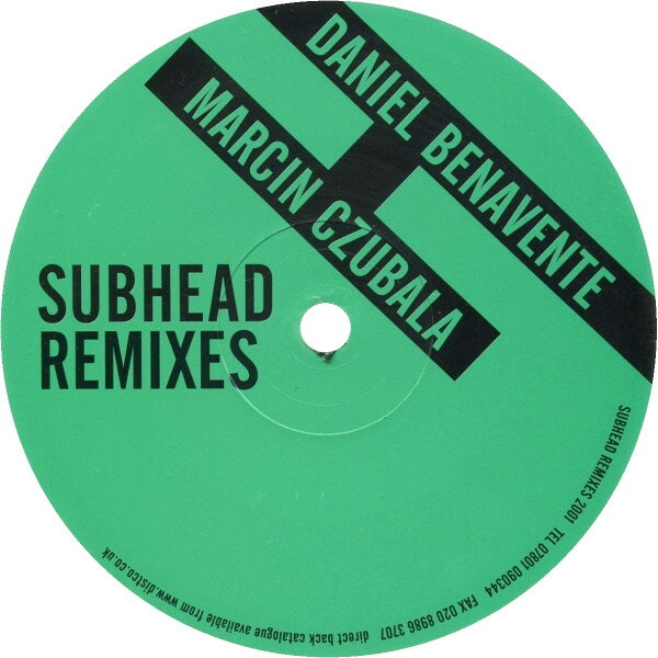 Other - 【中古】英12" Subhead Subhead Remixes SHRMX4 Subhead /00250