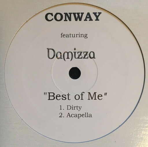 【中古】米12" Conway, Damizza Best Of Me NONE Not On Label /00250 【中古】米12" Conway, Damizza Best Of Me NONE Not On Label /00250