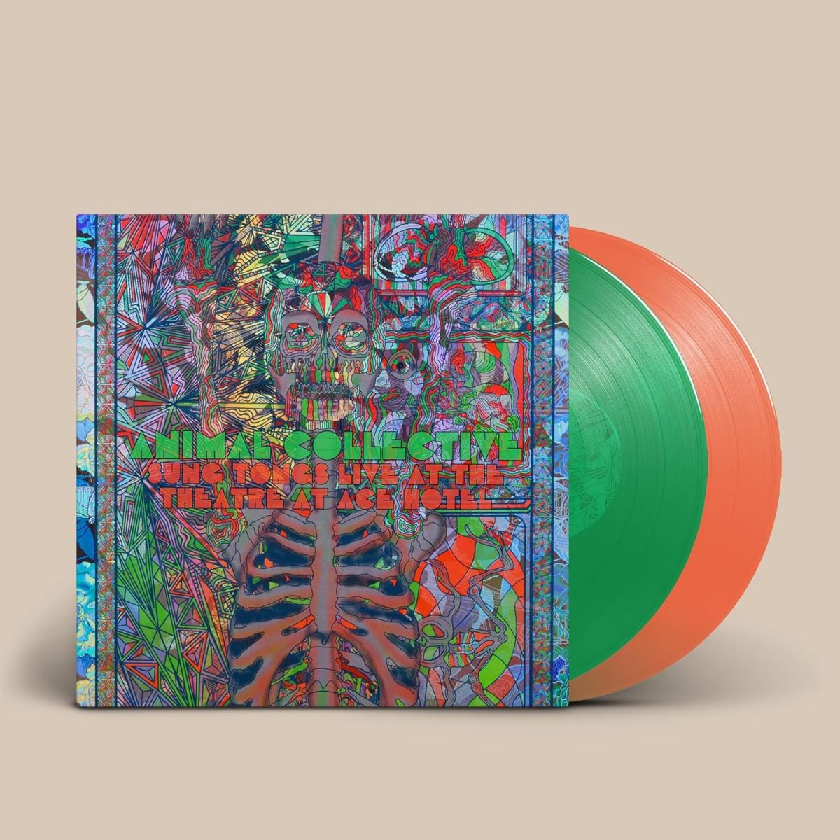 【新品】2LP Animal Collective Sung Tongs Live At The Theatre At Ace Hotel WIGLP545 Domino /00660