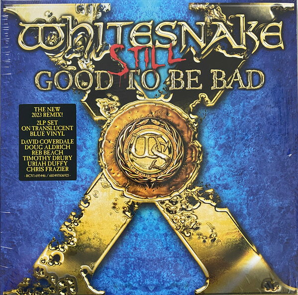 【新品】米2LP Whitesnake Still Good To Be Bad (Blue Vinyl) RCV1695446C RHINO 未開封 /00660