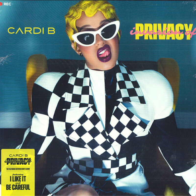 【新品】欧2LP Cardi B Invasion Of Privacy 5711061 Atlantic, KSR Group 未開封 /00520