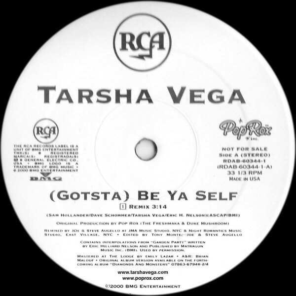 ・アーティスト Tarsha Vega ・タイトル (Gotsta) Be Ya Self ・レーベル・型番 RCA RDAB603441 ・フォーマット 12インチレコード ・コンディション(盤) 非常に良い(EX) ・コンディション(ジ...