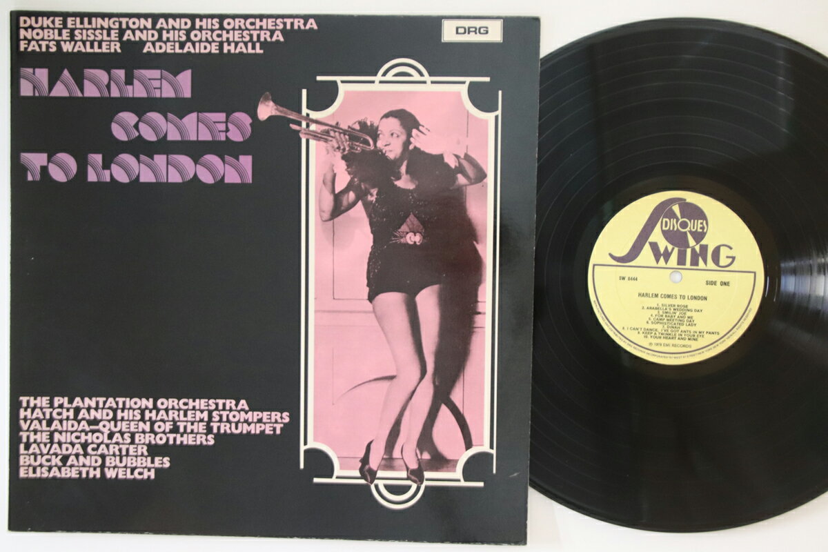 【中古】米LP Various Harlem Comes To London SW8444 DISQUES SWING /00260