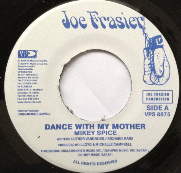 【新品】米7" Mikey Spice Dance With My Mother VPS8875 Joe Frasier US /00046