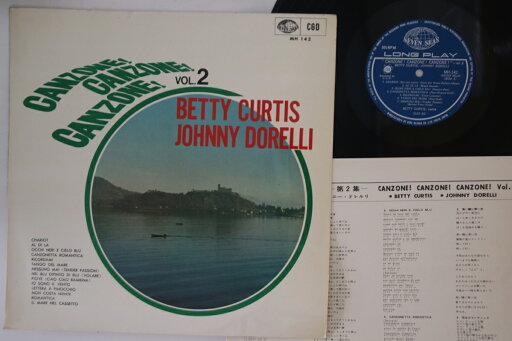 【中古】LP Betty Curtis Canzone! Canzone! Canzone! Vol.2 MH142 SEVEN SEAS Japan Vinyl /00260 【中古】LP Betty Curtis Canzone! Canzone! Canzone! Vol.2 MH142 SEVEN SEAS Japan Vinyl /00260