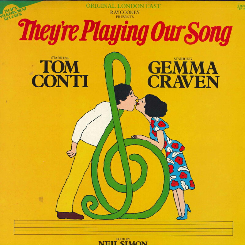 【中古】英LP Marvin Hamlisch Theyre Playing Our Song TER1035 THATS ENTERTAINMENT /00400