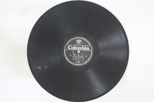【中古】78RPM/SP 霧島昇. 宇都美清 旅役者の唄 / 三千歳小唄 A121 COLUMBIA /00500