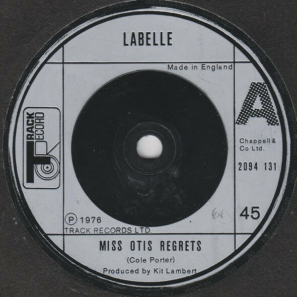 ・アーティスト LaBelle ・タイトル Miss Otis Regrets ・レーベル・型番 Track Record 2094131 ・フォーマット 7インチレコード ・コンディション(盤) 良い (VG+) ・コンディション(ジャケット) プレインカバー（元ジャケット／カバー無し） ・コンディション(帯) オビなし ・特記事項 【盤に薄い跡】 サンプル画像です。実際の商品の画像ではありません 商品写真はバーコード/カタログ番号に対応したサンプル画像ですので、お送りする商品の画像ではありません。帯やライナーなどの付属品は、特記事項に記載されている場合のみ含まれます。プロモやカラーレコードなどの仕様についても、該当する場合のみ特記事項に記載しています。 【ご購入前に必ずご確認ください】 ・本店サイト(www.recordcity.jp)とは価格、送料が違います ・本店サイト、その他支店のオーダーとは同梱発送できません ・注文確定後に別の注文を頂いた場合、注文同士の同梱は致しかねます。 ・別倉庫から発送しているため、店頭受け渡しは対応しておりません ・一部商品は他の通販サイトでも販売しているため、ご注文のタイミングによっては商品のご用意ができない場合がございます。 ・土日祝日はお休みです 金曜・祝前日9時以降のご連絡またはご入金は、返答または発送が週明け・祝日明けに順次対応となります。 ・ご購入後のキャンセル不可 ご購入後のキャンセルはいかなる理由においてもお受けできません。ご了承の上、ご購入くださいませ。 ・日本郵便(ゆうパック/ゆうメール)によるお届けになります。 ・中古品であることをご理解ください 当ストアでは中古商品を主に販売しております。中古品であることをご理解の上ご購入ください。また、一部商品はRecordCityオンラインストアで試聴可能です。 ・返品について お客様のご都合による返品は一切承っておりません。 表記の内容と実際の商品に相違がある場合、また針飛び等で返品・返金をご希望される場合は、商品の到着後1週間以内にご連絡ください。商品の返送をこちらで確認後、キャンセル・返金を行います。 コンディションVG以下の商品は返品できません。プレイに影響のない表面のこすれ傷、プレス起因のノイズ盤は返品の対象外です。 【コンディション表記】 ・ほぼ新品(M-)(Like New) 完全な新品。未使用。当店ではほぼ使用しません ・非常に良い(EX)(Excellent) 中古盤として美品な状態。わずかな経年を感じるものの傷みを感じさせない、当店基準で最高の状態 ・良い(VG+)(Very Good Plus) 丁寧に扱われた中古品で、軽い使用感がみられる。 ・可(VG)(Acceptable) 使い込まれた中古品で、「良い」よりもさらに使用感がみられる。 ・悪い(VG-)(Bad) 状態が悪いアイテム。使用の保障はなく、再生不可、針飛び、目立つノイズがあるかもしれない。状態によるクレーム不可。返品不可。 ・非常に悪い(G)(Very Bad) 「悪い」よりさらに状態が悪いアイテム。使用の保障はなく、再生不可、針飛び、目立つノイズがあるかもしれない。状態によるクレーム不可。返品不可。 ・ジャンク(Fair)(Junk/Fair) 割れている、反っている、水ダメージがある、カビ、ジャケットが分離している、ひどい書き込み、ひどい擦れなど最低の状態。使用の保障はなく、再生不可、針飛び、目立つノイズがあるかもしれない。状態によるクレーム不可。返品不可。 ・ジャンク(Poor)(Junk/Poor) 割れている、反っている、水ダメージがある、カビ、ジャケットが分離している、ひどい書き込み、ひどい擦れなど最低の状態。使用の保障はなく、再生不可、針飛び、目立つノイズがあるかもしれない。状態によるクレーム不可。返品不可。