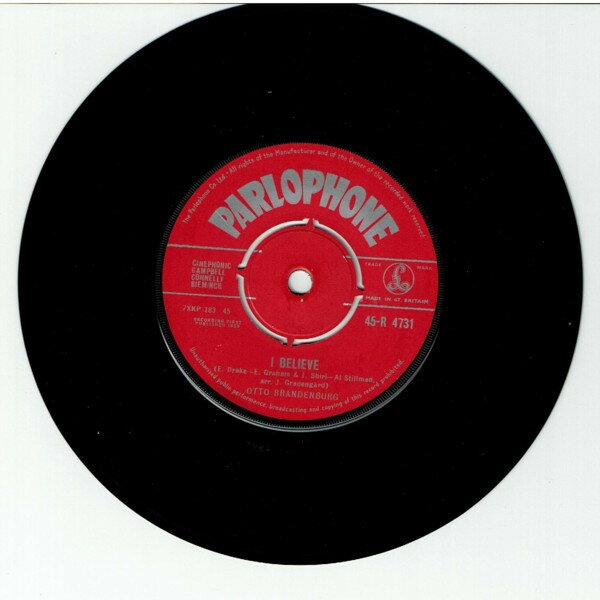 【中古】英7” Otto Brandenburg I Believe / Five Minutes More 45R4731 Parlophone /00080
