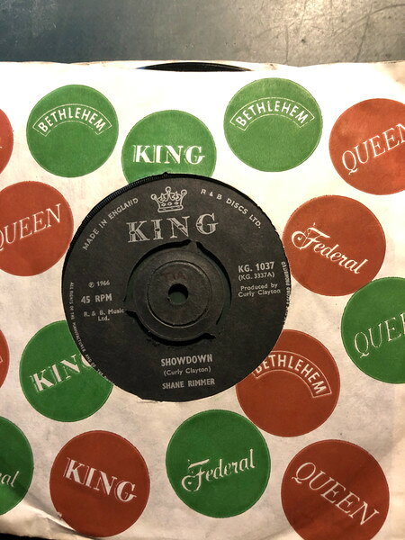 【中古】英7” Shane Rimmer (3) Showdown KG1037 King Records /00080