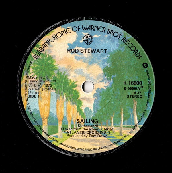 【中古】英7” Rod Stewart Sailing K16600 /00080