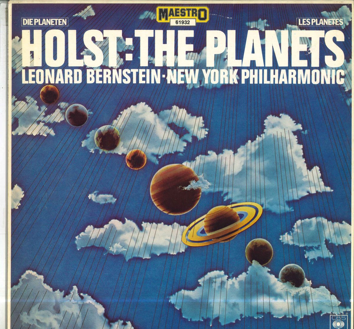 【中古】蘭LP レナード バーンスタイン, ニュ ホルスト 惑星 61932 CBS /00260 recordcity-10833499 RECORD CITY 楽天市場店 パッケージ画像