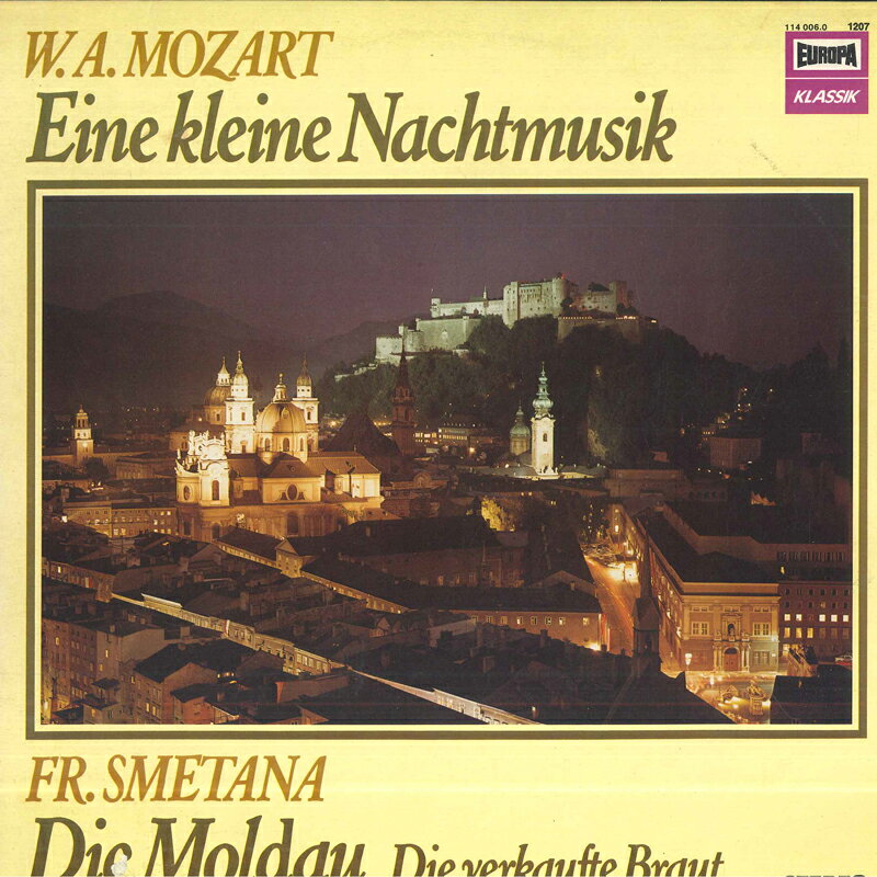 LP Mozart, Fr. Smetana Eine Kleine Nachtmusik / Die Moldau - Die Verkaufte 1207 EUROPA KLASSIK /00260