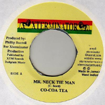 7” Cocoa Tea Mr. Neck Tie Man NONE Xterminator /00080