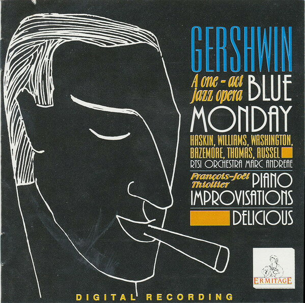 【中古】欧CD George Gershwin Blue Monday / Piano Improvisations / Delicious ERM167S2 Ermitage /00110