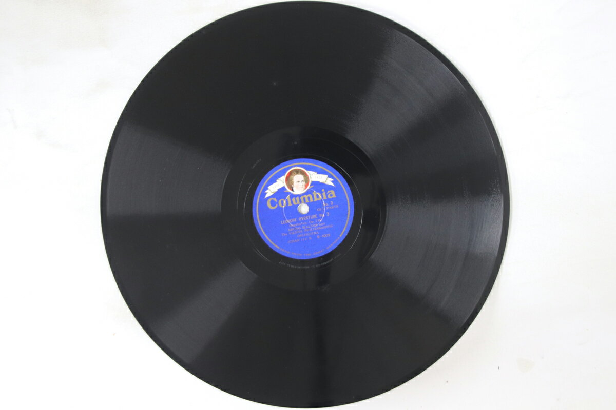 【中古】78RPM/SP Bruno Walter Leonore Overture No 3 Part.2 / Part.3 S1005 COLUMBIA 12" /00610