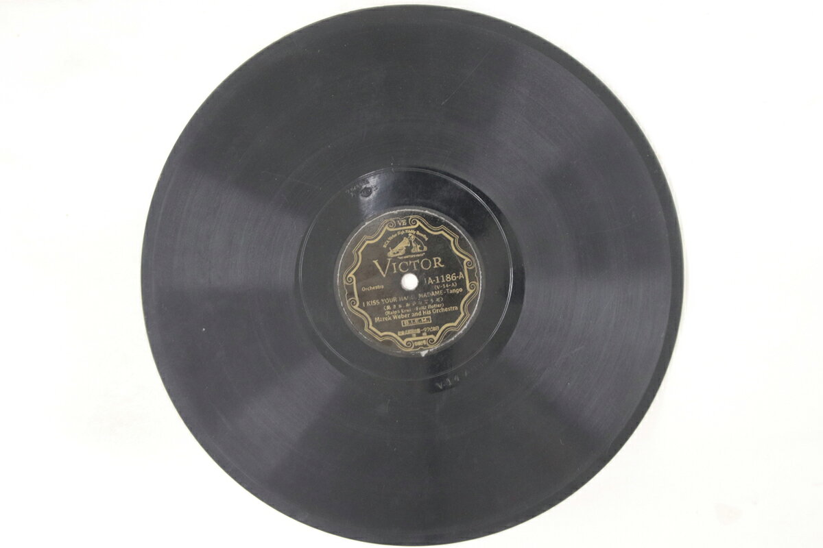 【中古】78RPM/SP Marek Weber I Kiss Your Hand Madame / Twilight JA1186 VICTOR /00500