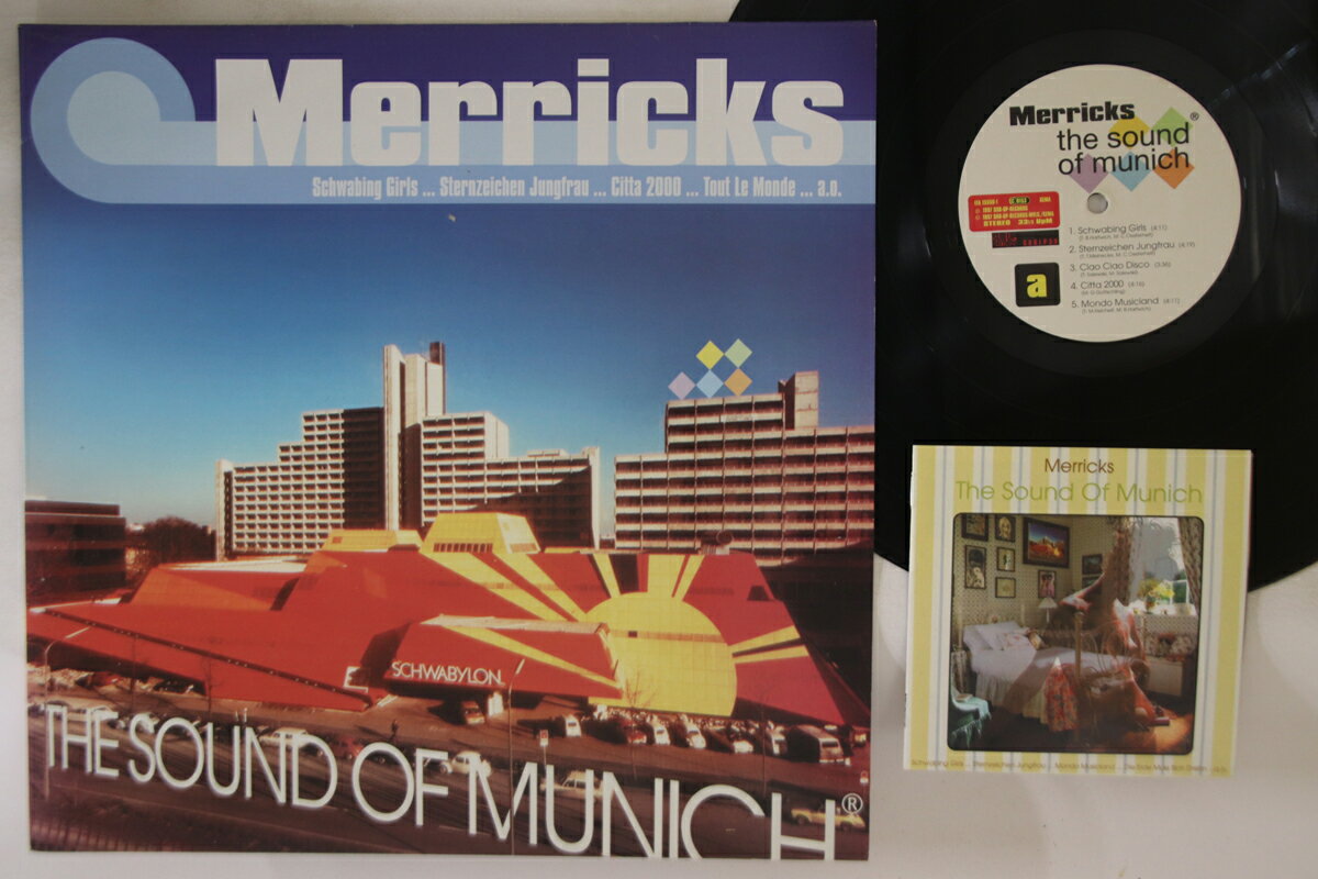 ・アーティスト Merricks ・タイトル Sound Of Munich ・レーベル・型番 SUB UP SUBLP30 ・フォーマット LPレコード ・コンディション(盤) 良い (VG+) ・コンディション(ジャケット) 非常に良い...