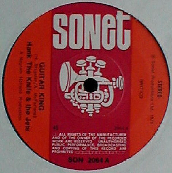 【中古】英7” Hank The Knife &amp; The Jets Guitar King SON2064 Sonet /00080